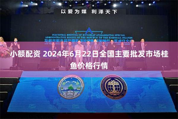 小额配资 2024年6月22日全国主要批发市场桂鱼价格行情