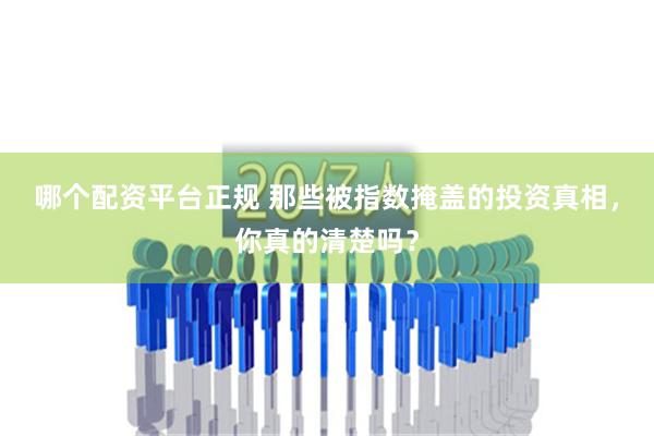 哪个配资平台正规 那些被指数掩盖的投资真相，你真的清楚吗？