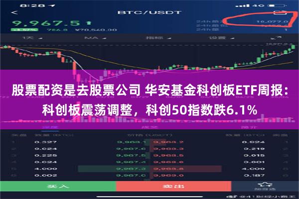 股票配资是去股票公司 华安基金科创板ETF周报：科创板震荡调整，科创50指数跌6.1%