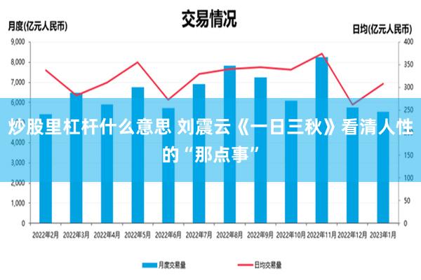 炒股里杠杆什么意思 刘震云《一日三秋》看清人性的“那点事”